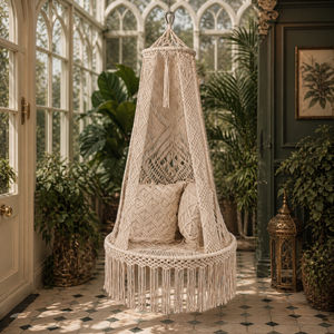 High Quality Macrame Hammock Swing For Garden & Balcony Made of 100 % Cotton Cord